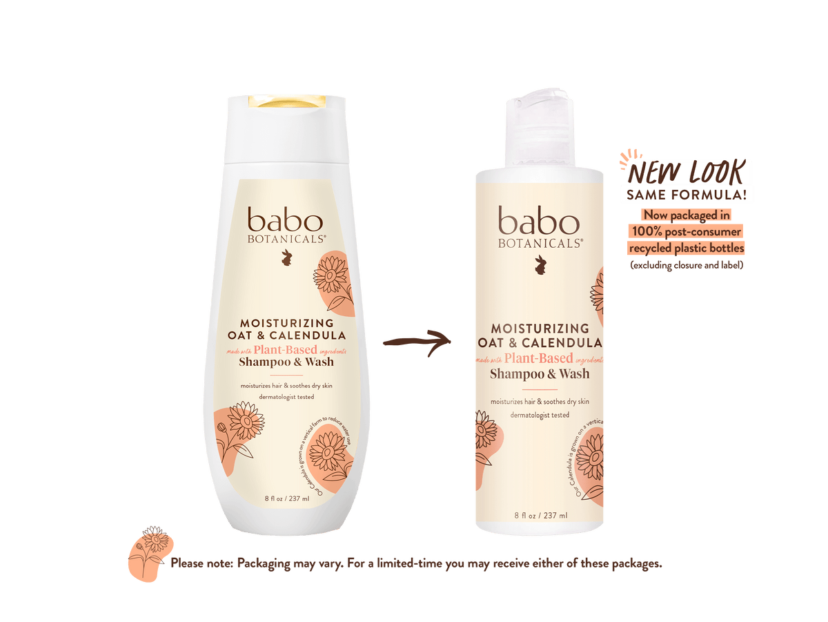 Moisturizing Oat & Calendula Shampoo & Wash Duo
