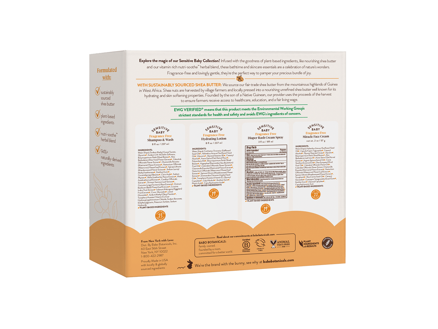 Sensitive Baby Care Essentials Gift Set