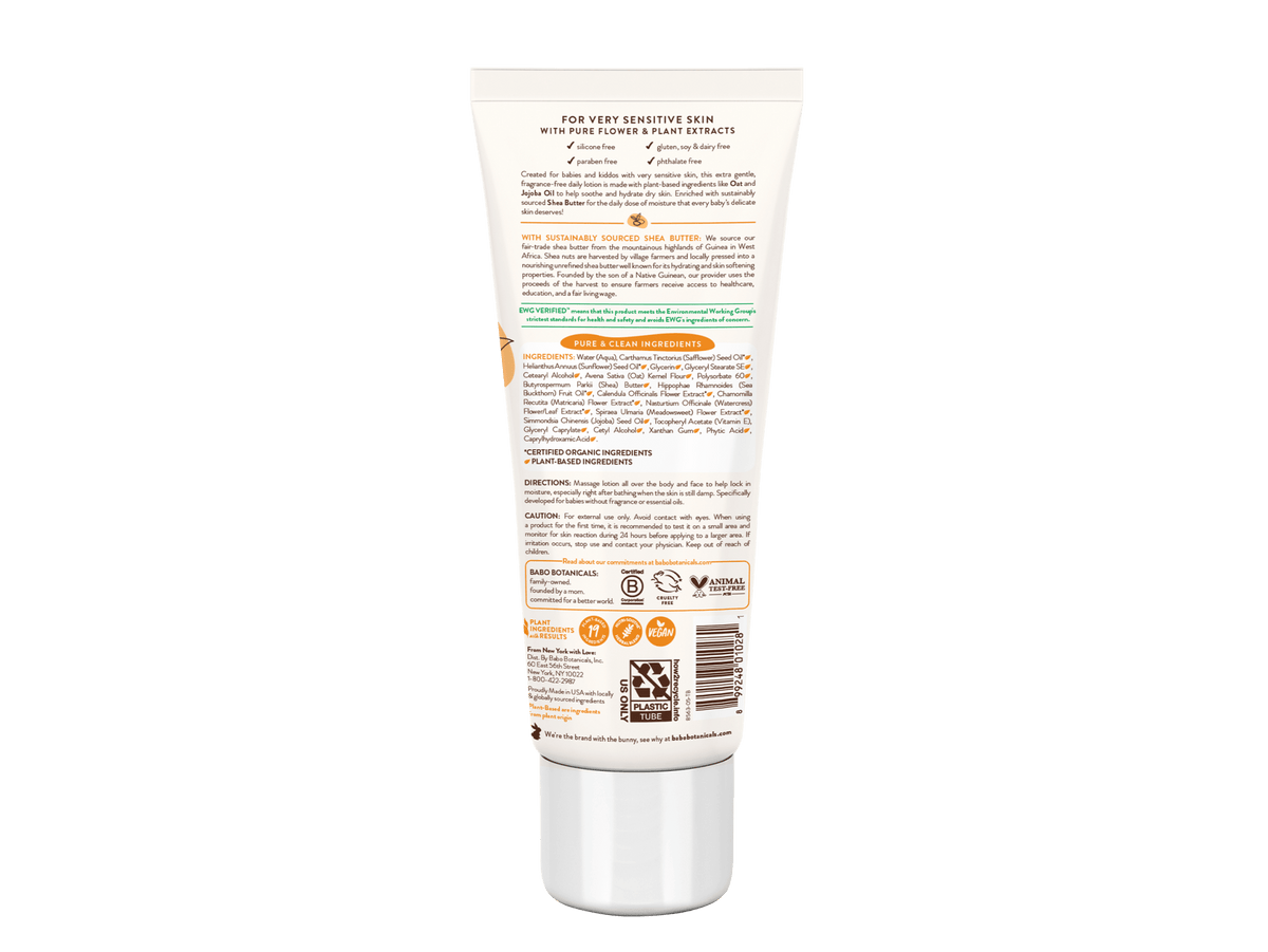 Sensitive Baby Face & Body Hydration Set (Lotion+Cream)