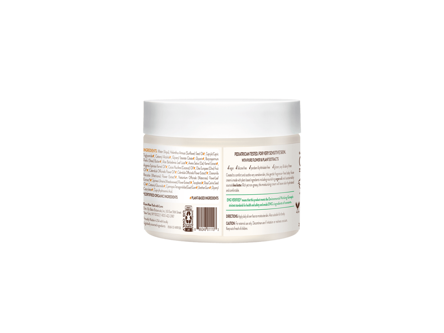 Sensitive Baby Face & Body Hydration Set (Lotion+Cream)