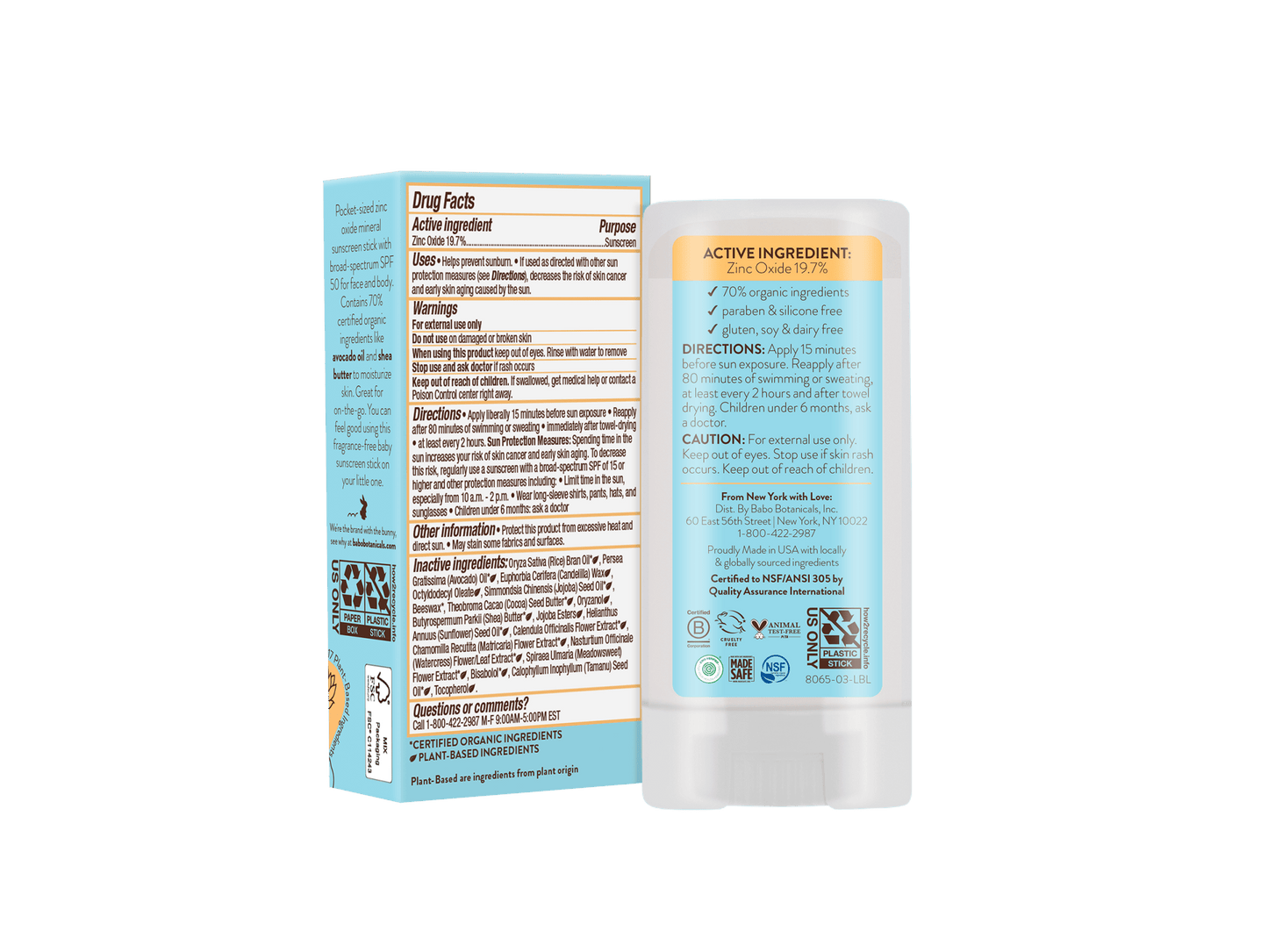 Sensitive Baby Mineral Sunscreen SPF50 Set