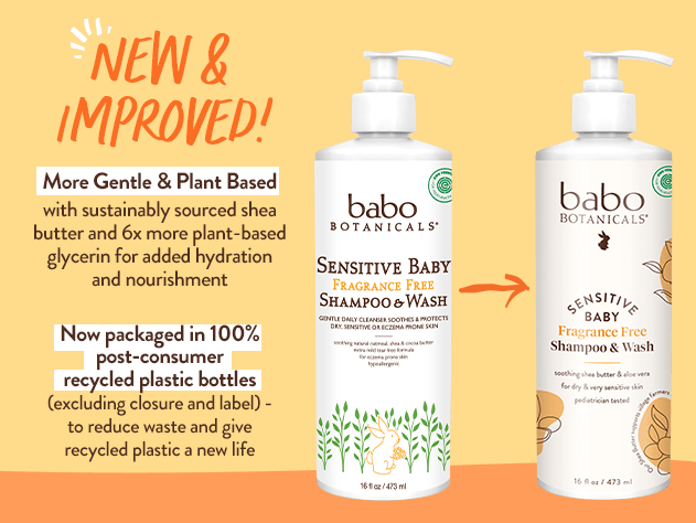 Sensitive Baby Shampoo & Wash Duo