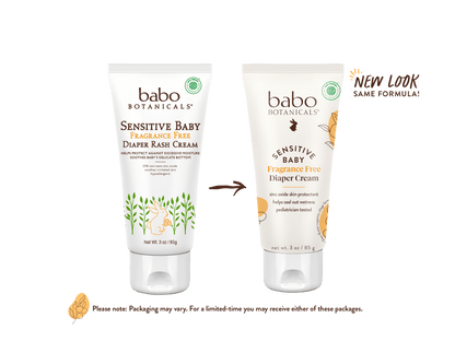 Sensitive Baby Zinc Diaper Rash Cream 3oz Duo