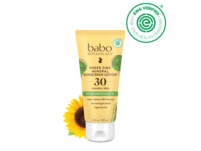 Sheer Zinc Mineral Sunscreen Lotion SPF30