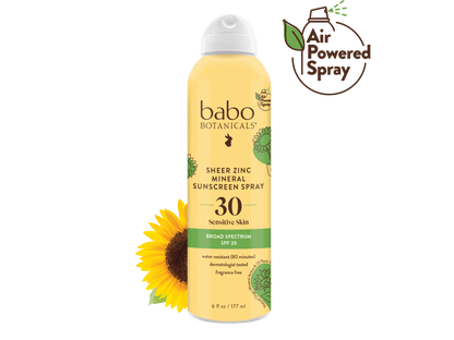 Sheer Zinc Mineral Sunscreen Spray SPF30