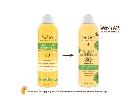 Sheer Zinc Mineral Sunscreen Spray SPF30 Duo