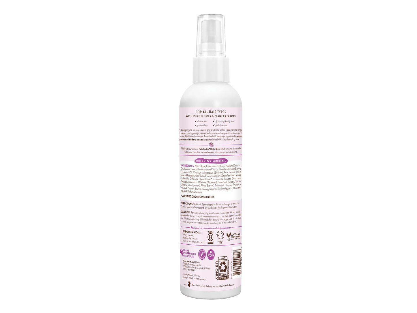 Smoothing Berry & Primrose Conditioning Spray