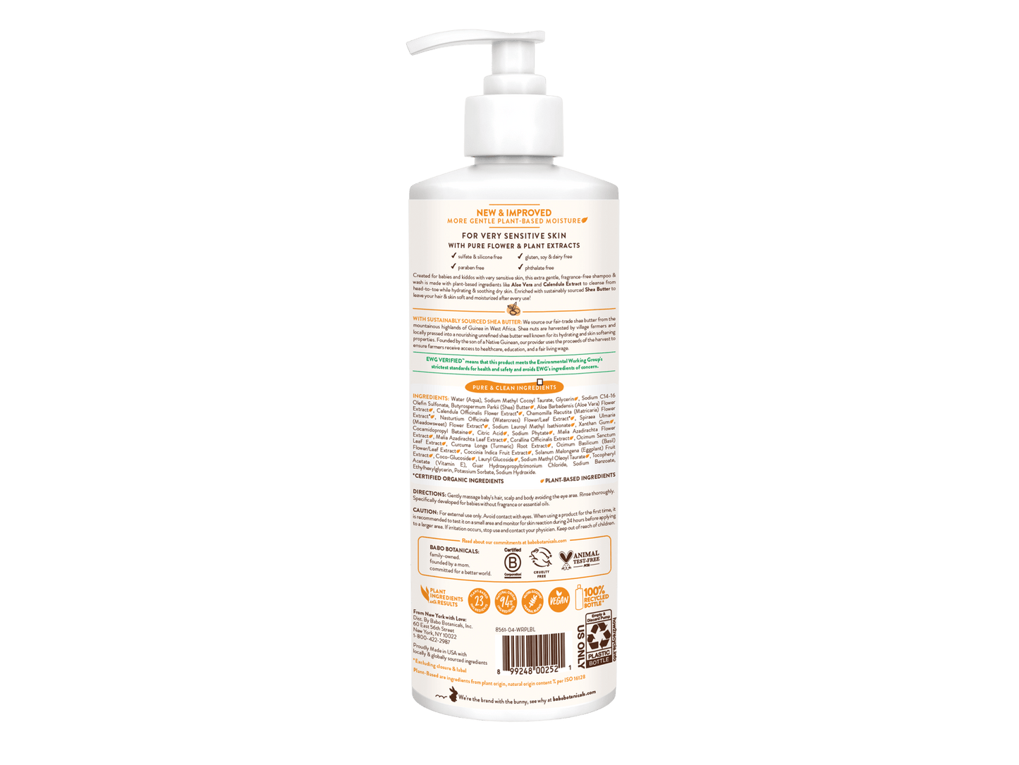 Sensitive Baby Shampoo & Refill Set