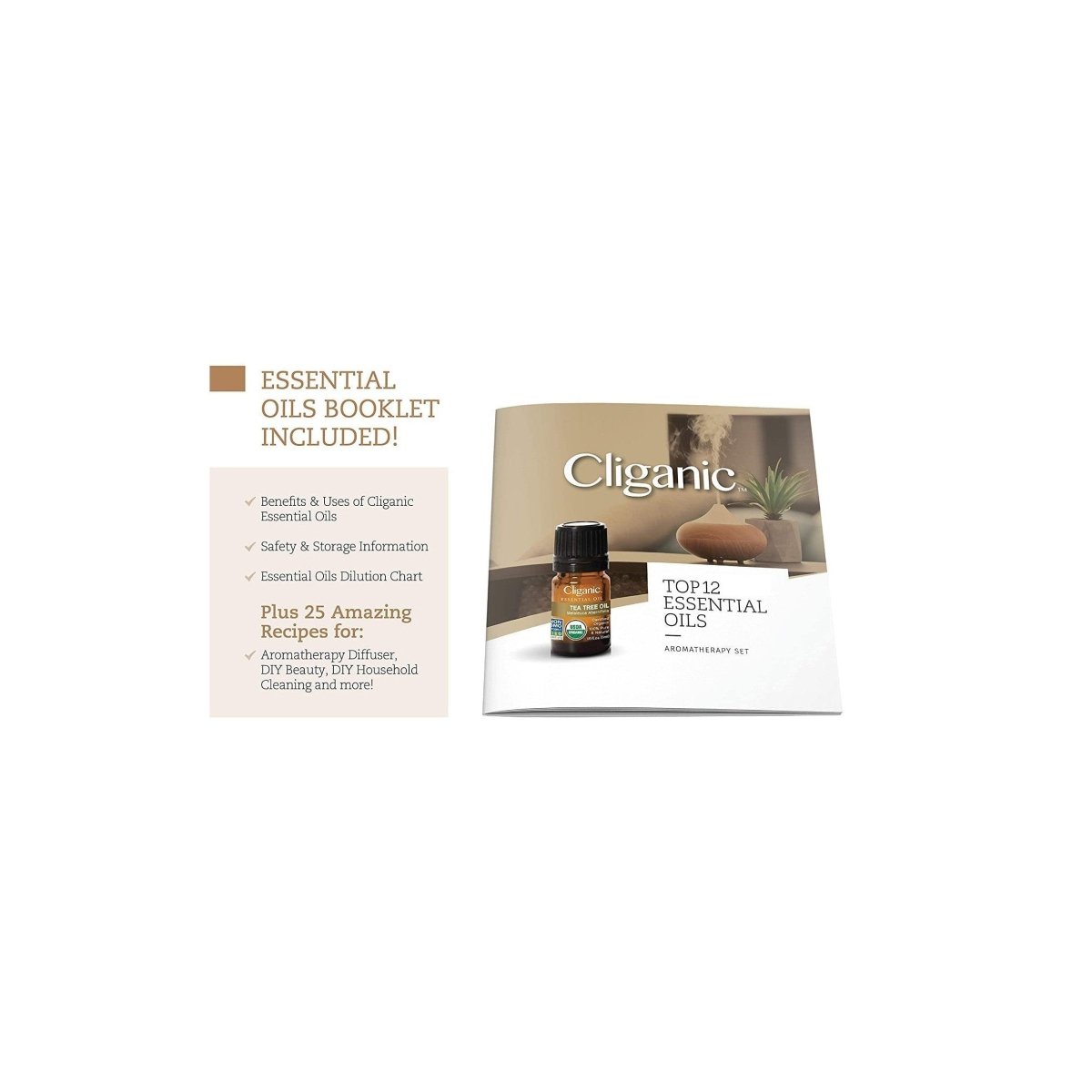 Bundle & Save! Top 6 Essential Oils Set with Diffuser