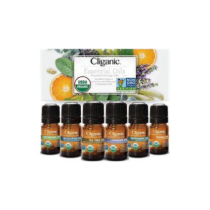 Bundle & Save! Top 6 Essential Oils Set with Diffuser