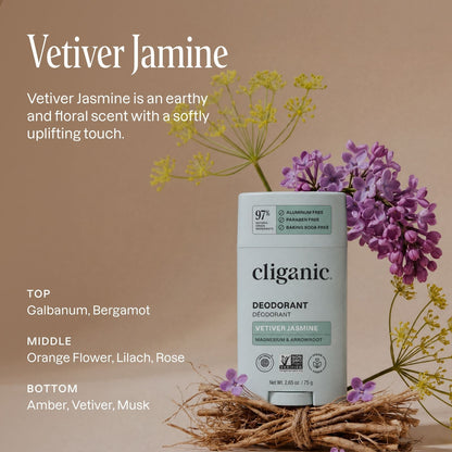 Deodorant - Vetiver Jasmine