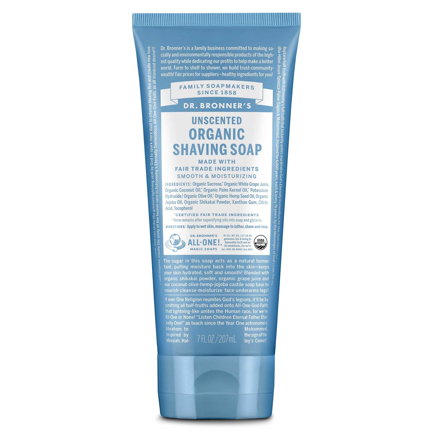 Unscented - Organic Shaving Soaps