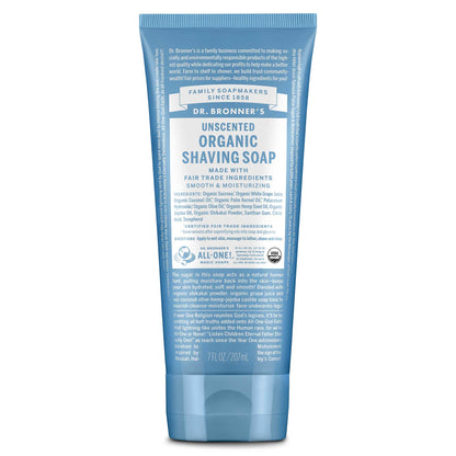 Unscented - Organic Shaving Soaps