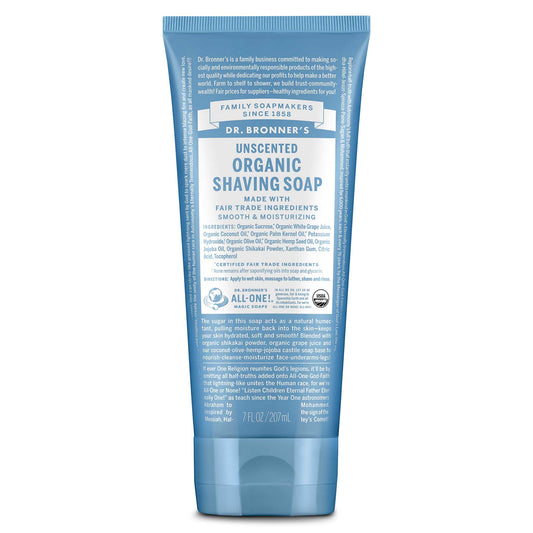 Unscented - Organic Shaving Soaps