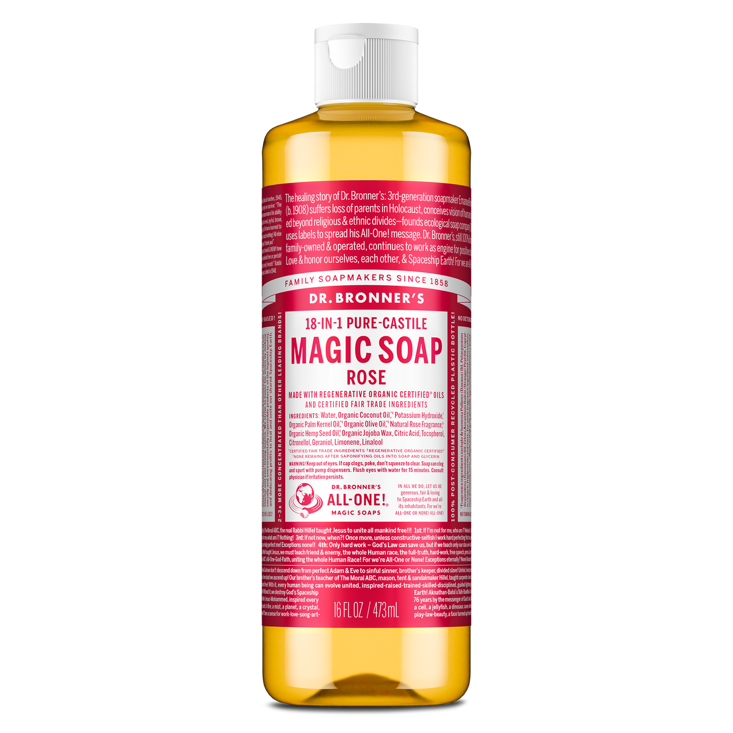 Rose - Pure-Castile Magic Soap