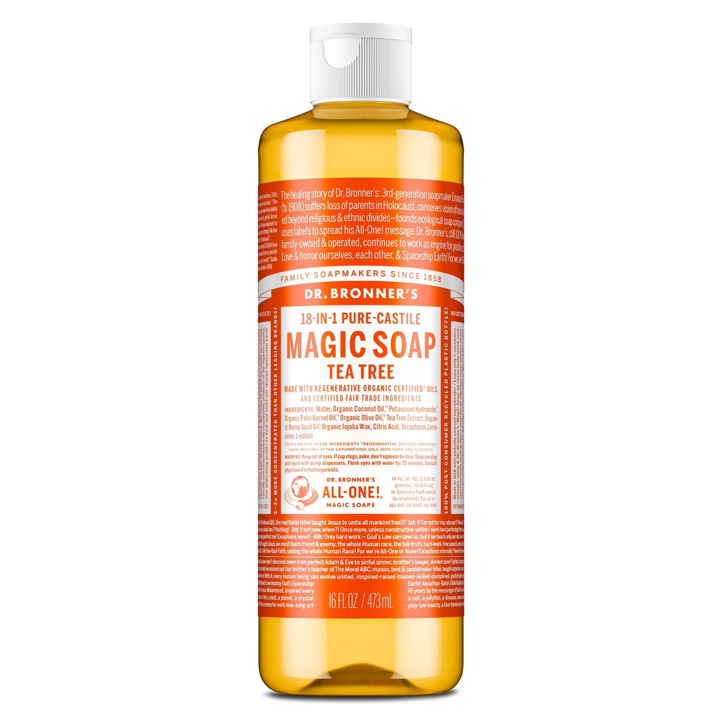 Tea Tree - Pure-Castile Magic Soap