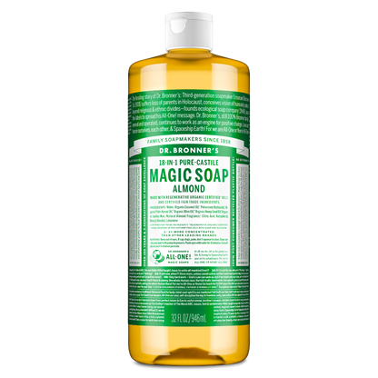 Almond - Pure-Castile Magic Soap