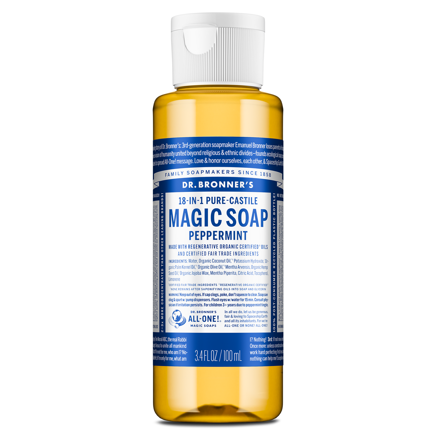 Peppermint - Pure-Castile Magic Soap