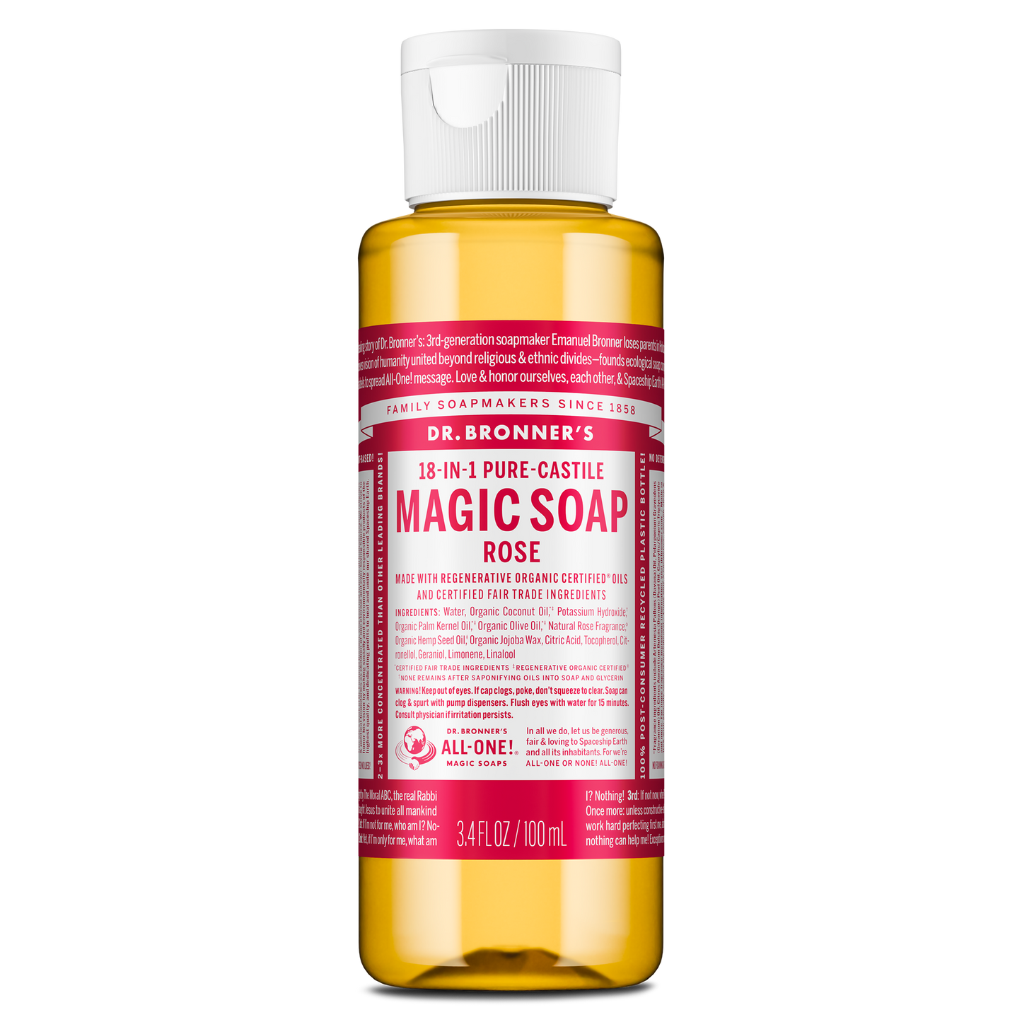 Rose - Pure-Castile Magic Soap