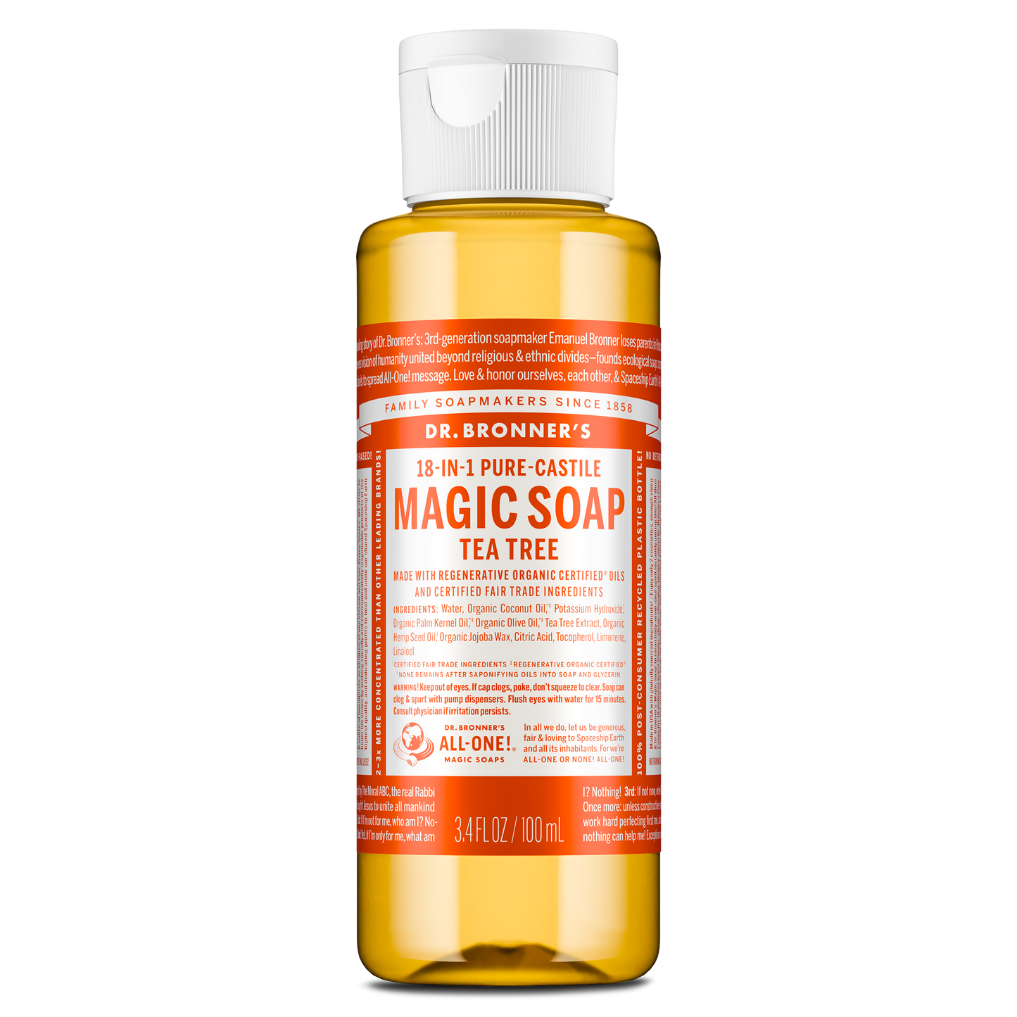 Tea Tree - Pure-Castile Magic Soap