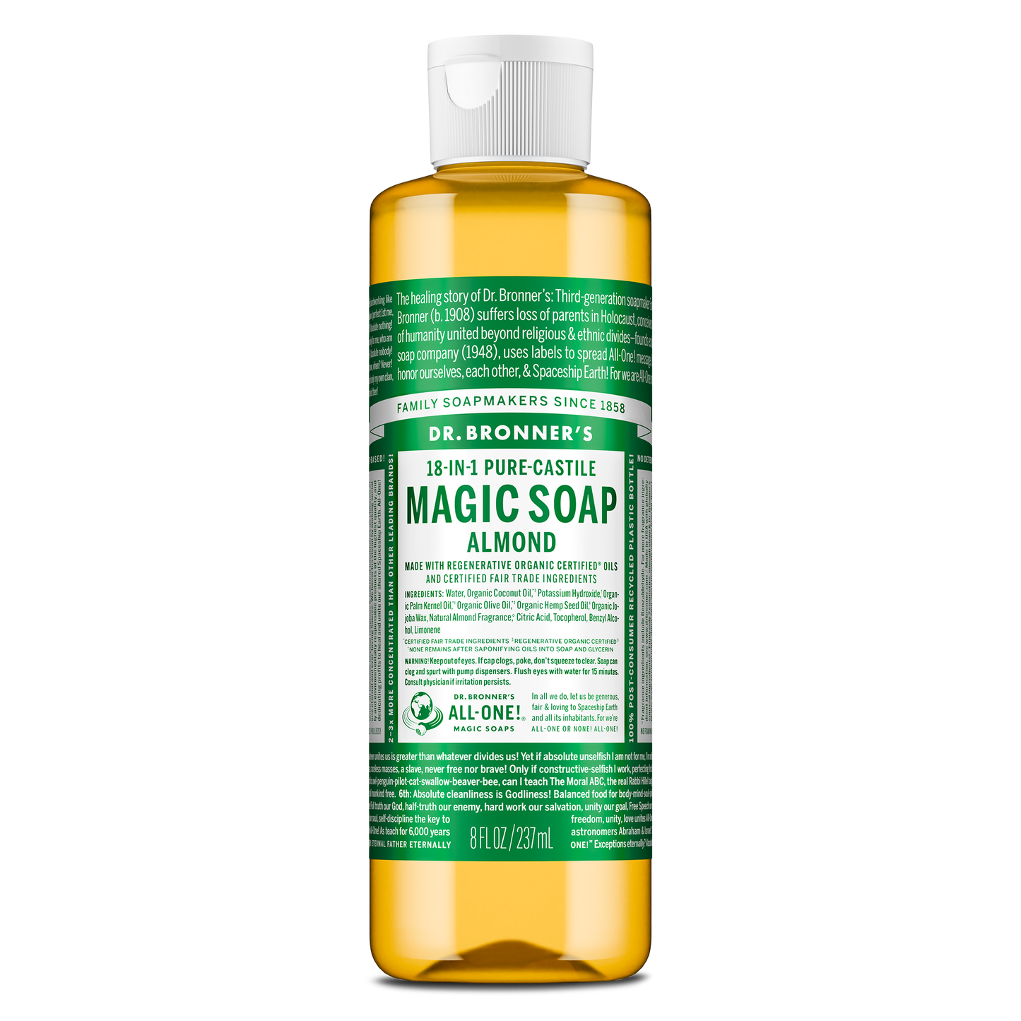 Almond - Pure-Castile Magic Soap