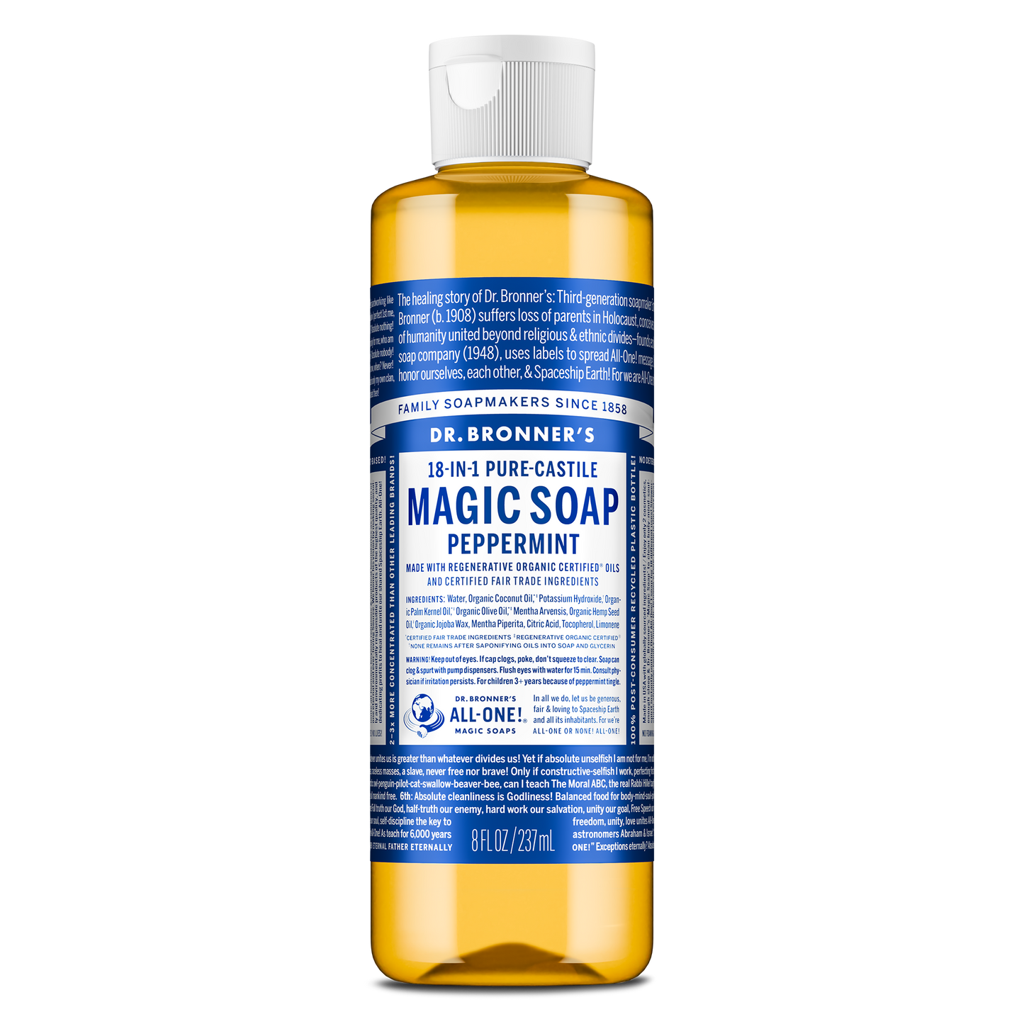 Peppermint - Pure-Castile Magic Soap