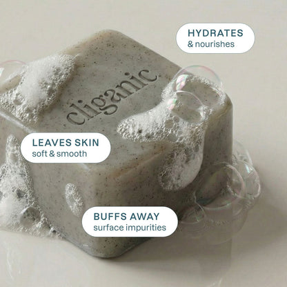 Exfoliating Scrub Bar Soap - Violet Wood (2 Pack)