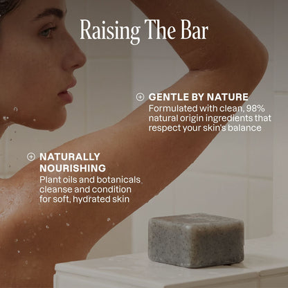 Exfoliating Scrub Bar Soap Duo - Violet Wood & Cypress Neroli