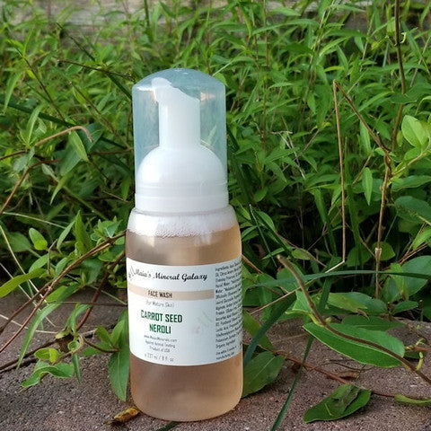 FACE WASH - CARROT SEED NEROLI (FOR MATURE SKIN)