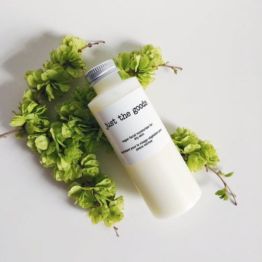 Just the Goods vegan facial moisturizer for dry skin