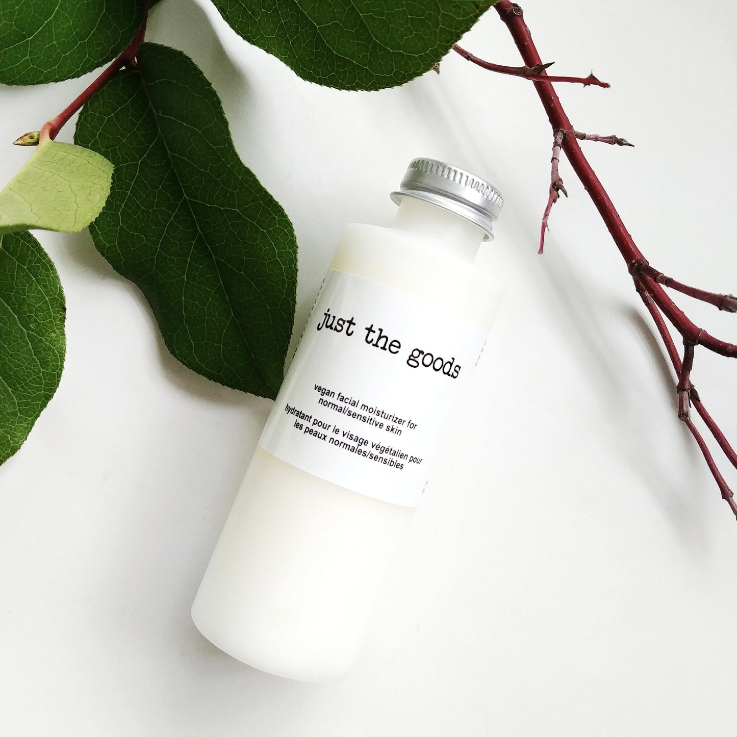 Just the Goods vegan facial moisturizer for normal/sensitive skin