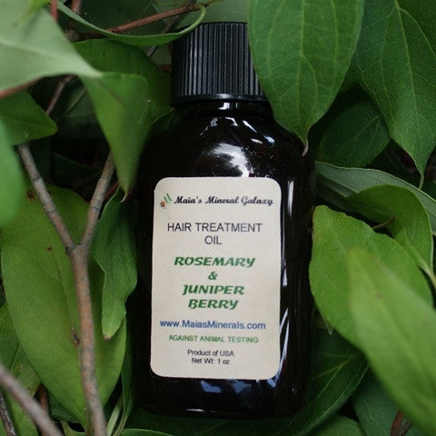 HAIR TREATMENT OIL - ROSEMARY AND JUNIPER BERRY (Travel Size)
