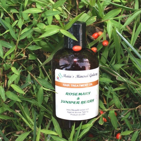 HAIR TREATMENT OIL - ROSEMARY AND JUNIPER BERRY
