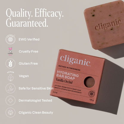 Hydrating Bar Soap - Vanilla Orchid (2 Pack)