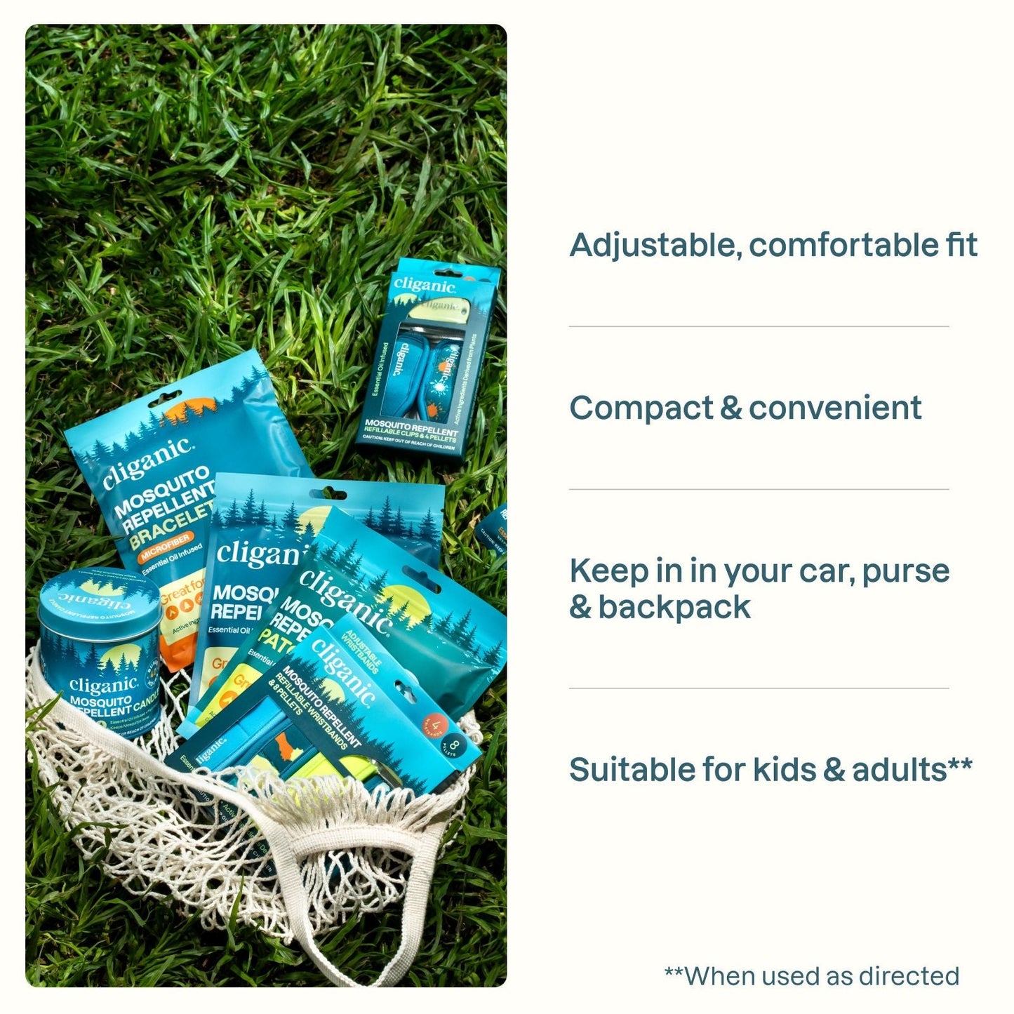 Microfiber Mosquito Repellent Bracelets