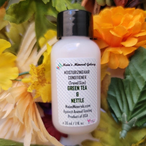 MOISTURIZING HAIR CONDITIONER - GREEN TEA & NETTLE (Travel Size)