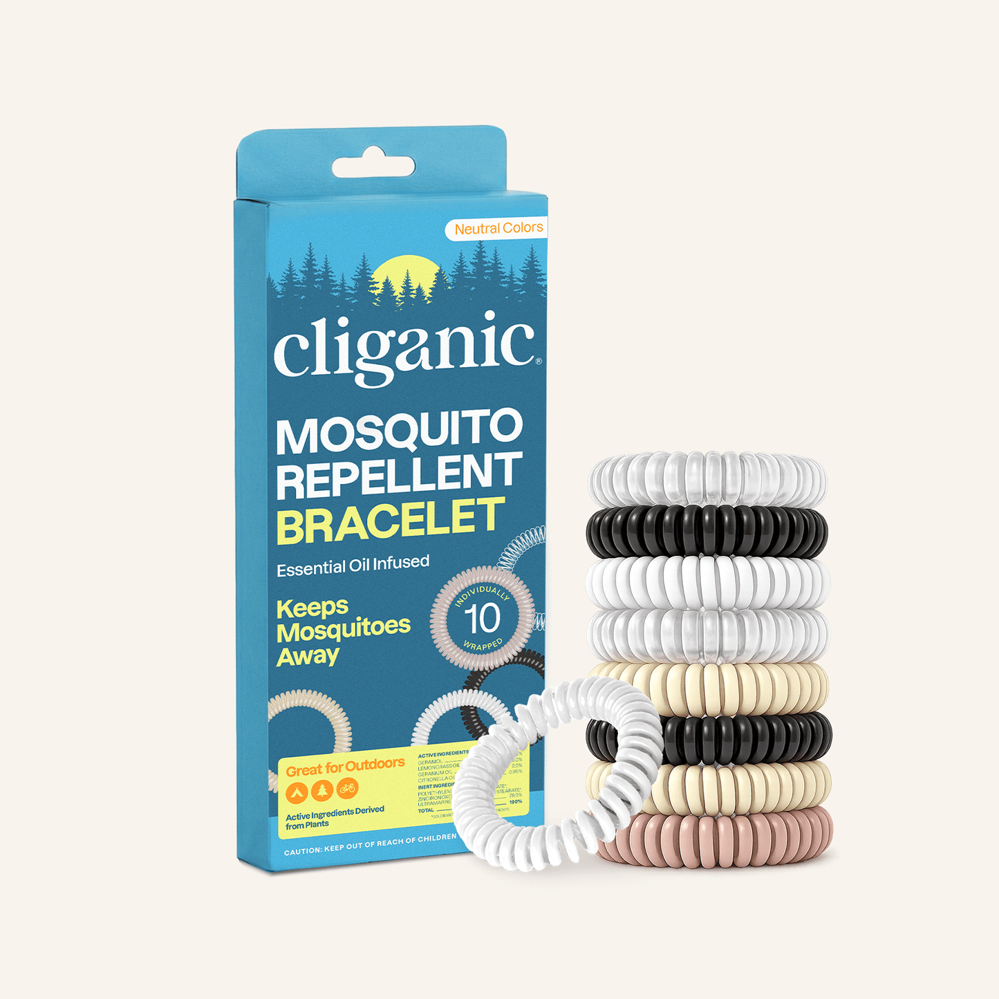 Mosquito Bundle - 3 Colors of 10-Pack Bracelets