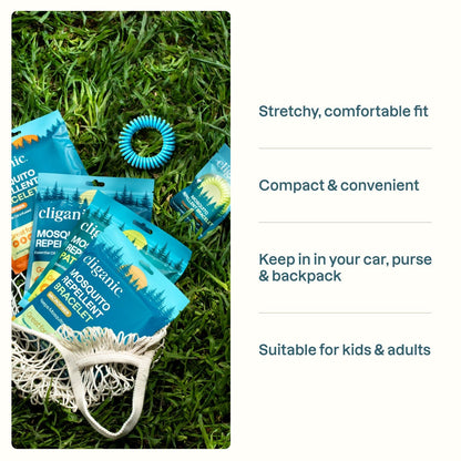 Mosquito Repellent Bracelets, Neutral Colors
