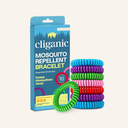 Mosquito Bundle - 3 Colors of 10-Pack Bracelets