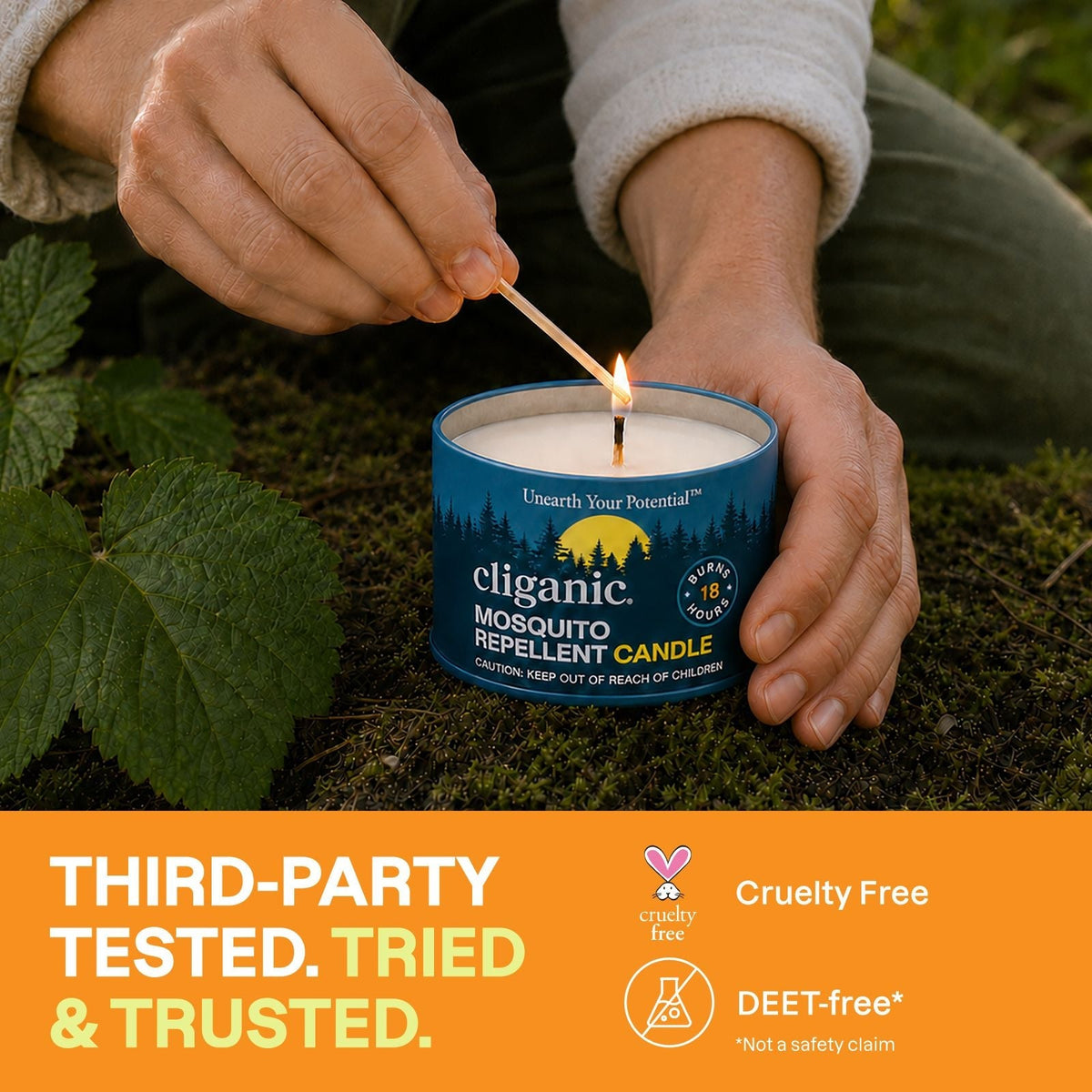 Mosquito Repellent Candles (4oz)
