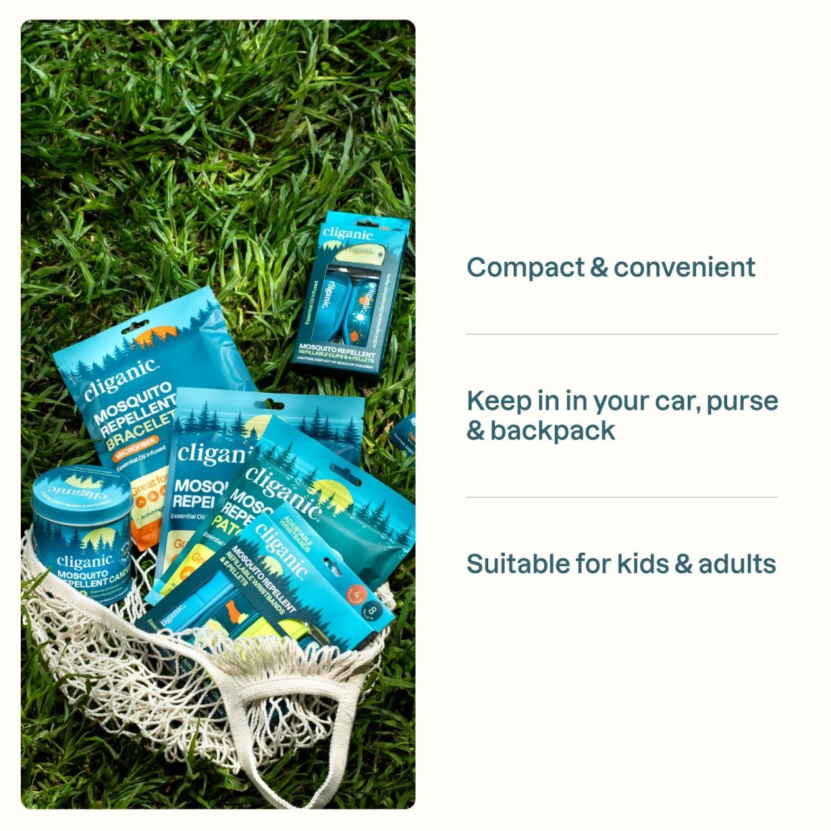 Mosquito Repellent Refillable Clip & Pellets