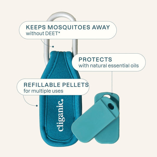 Mosquito Repellent Refillable Clip & Pellets