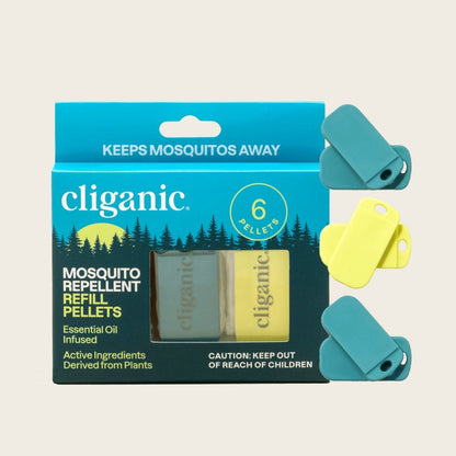 Mosquito Repellent Refillable Clip & Pellets