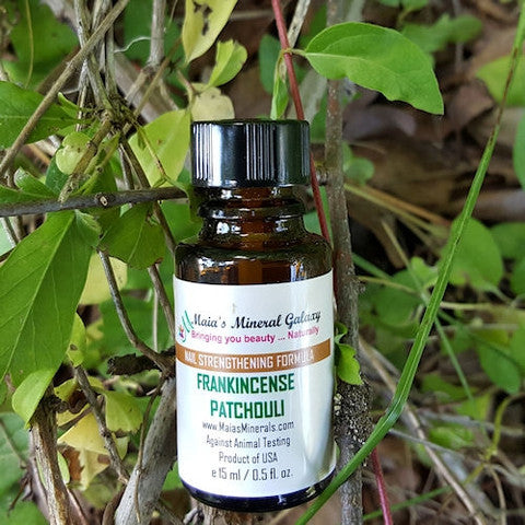 NAIL STRENGTHENING FORMULA FRANKINCENSE PATCHOULI