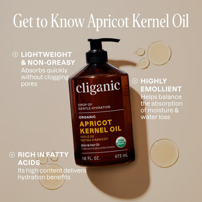 Organic Apricot Kernel Oil