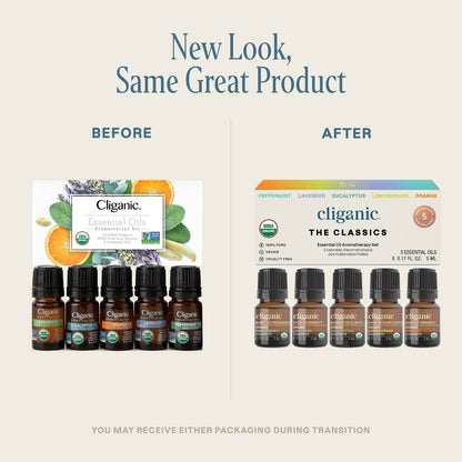 5-Piece Essential Oil Aromatherapy Set