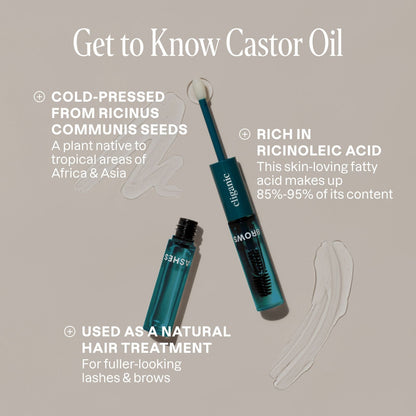 Organic Castor Oil Lash & Brow Wand