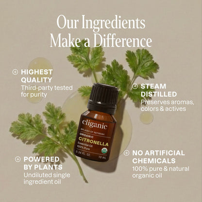 Organic Citronella Essential Oil