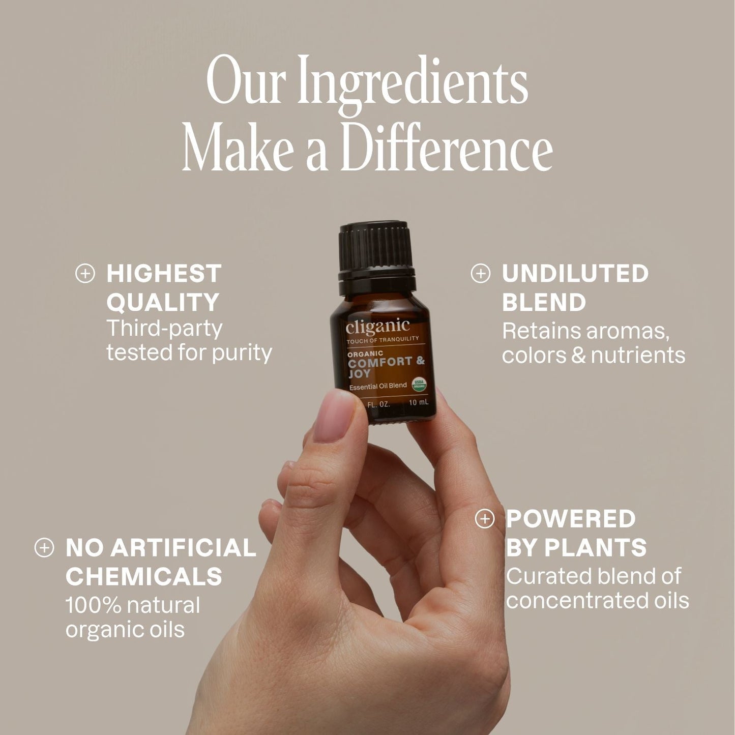 Organic Comfort & Joy Essential Oil Blend
