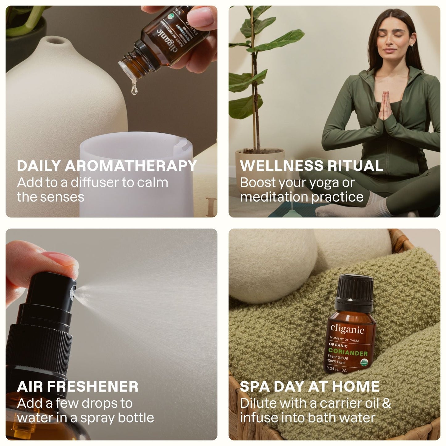 Organic Coriander Essential Oil